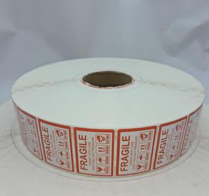 สติกเกอร์กระดาษที่เปราะบางแบบกำหนดเองม้วน - Product Image 3