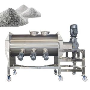 Mezcladora Industrial de Granos de Ácido Cítrico, Mezcladora de Cinta de Acero Inoxidable, Mezcladora Horizontal <span class=keywords><strong>para</strong></span> Polvo - Product Image 1