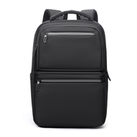 Tas Ransel Oxford Hitam Fashion Unisex Anti Maling Kapasitas Besar Ringan Kompartemen Laptop Pegangan Lembut