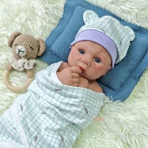 OEM/ODM servicio completo de silicona sólida <span class=keywords><strong>Reborn</strong></span> Doll Boy 16 "juguete suave bebé puede beber coleccionables directo de fábrica recién nacido muñecas - Product Image 5