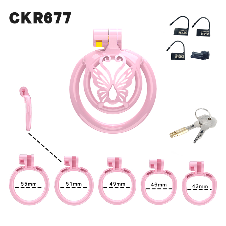 Bague plate rose