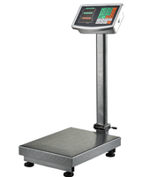 Plataforma Digital Industrial, Báscula Colgante de Acero de 150 kg con Pantalla LCD/LED, Precisión de 50 g, para Tiendas de Productos Frescos