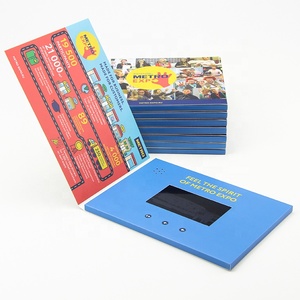 Productos de alta demanda para venta de artículos de invitación, artículo de regalo promocional, tarjeta de negocios, folleto de vídeo de correo lcd - Product Image 3