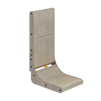 Meilleure vente : Griffoir pour chat extra-large en forme de L, minimaliste, en carton ondulé, durable et peu encombrant