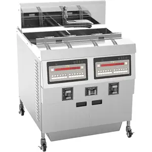 OFG/OFE-321 french fries 2 tanks potato twist commercial deep fryers