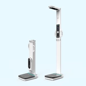 Échelle debout de poids de taille de mesure d'analyseur de graisse corporelle ultrasonique se pliante - Product Image 1