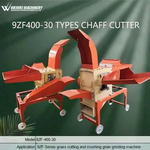 The hammer type grass crusher is used to cut straw, forage, shoots, and other grains