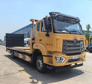 Camion de dépannage lourd Sinotruk HOWO 15 tonnes avec plateau et remorque pour le dépannage de véhicules lourds à vendre - Product Image 3