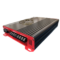 Amplificateur audio de voiture 4 canaux haute puissance classe D avec crossovers, sortie maximale 5000W, basses profondes, en stock, ampli stéréo pour voiture