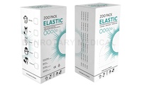Équipement dentaire orthodontique, élastiques colorés et anneaux élastiques, fournitures d'hygiène buccale multi-usages pour l'odontologie