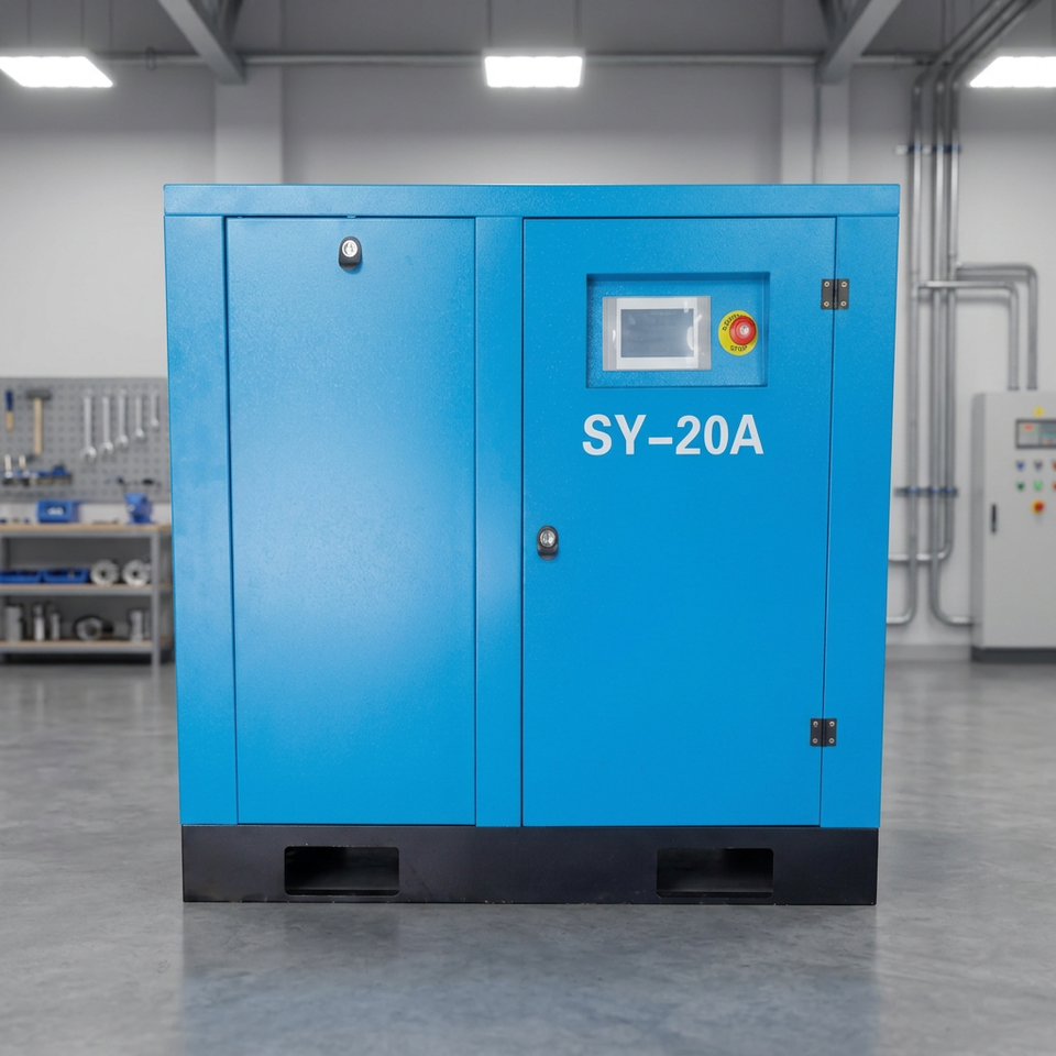Direct Rating Method 15HP 11KW Screw Air Compressor Rotary Direct Drive Industrial ...