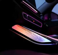 Kit de Luces Interiores para Automóvil BMW Serie 3 I3 M3 M4 G20 G22 G80 G82 LED 64 Colores, Lámpara de Sillín, Iluminación Ambiental