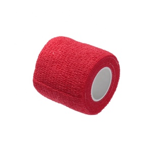 Breathable Nonwoven Cohesive Pets Self Adhering Wrap Sports Grip Finger Tape Medical <strong>First</strong> <strong>Aid</strong> Vet <strong>Bandage</strong> - Product Image 4