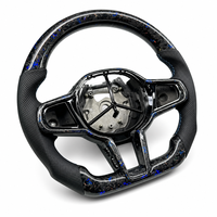Volant de direction en fibre de carbone avec LED pour véhicules BMW F10 F30 F31 F32 F20 E92 E60 X6 E71 X5 E70 M3 M4 M6