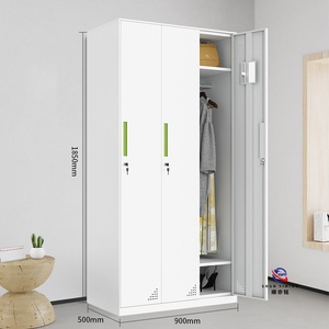 <span class=keywords><strong>Casier</strong></span> en acier à structure stable avec pieds réglables, armoire métallique pour sols inégaux dans les bâtiments anciens - 2 niveaux - Product Image 4