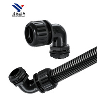 PA66 coude presse-étoupes anti-traction droite ange conduit raccord connecteur résistant au feu