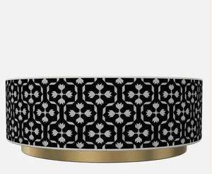 Table basse en os incrusté de qualité supérieure, fabriquée à la main, table centrale moderne pour salon avec un design unique en vrac - Product Image 5