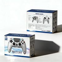 Manette de jeu sans fil avec bouton Turbo, moteur de vibration, batterie 1000 mAh, gyroscope six axes, pavé tactile et haut-parleur intégré