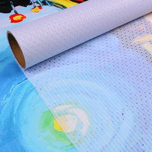320Cm Kleurstof Sublimatie Semi-Transparant Polyester Gebreide Vlag Stof Voor Vlag Sublimatie Afdrukken