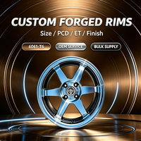Jantes en alliage forgé en stock 15x7J ET 38 4 trous 4x100 pour Toyota Vios Yaris Honda Fit City Kia K2