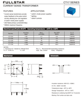 Capteur de courant AC 10-200A, haute précision, petite taille, montage sur circuit imprimé, transformateur de courant à noyau solide, phase nulle, CT
