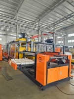 Ligne de production de vaisselle jetable en mousse PS, contrôlée par PLC, haute productivité, écologique, facile à utiliser, avec moteur de pompe