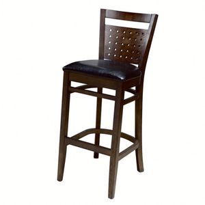 Proveedor de muebles de silla giratoria, taburete de barra giratorio de madera maciza Retro, silla de Bar con brazos para Hotel/bar/restaurante Industrial - Product Image 6