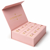 Fabricant de boîtes cadeaux magnétiques de luxe, boîte d'emballage rigide rose personnalisée avec couvercle magnétique, vente en gros