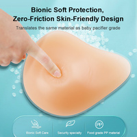 Prothèse mammaire réaliste en silicone souple, légère, pour femmes après mastectomie, avec sensation naturelle et couleur chair