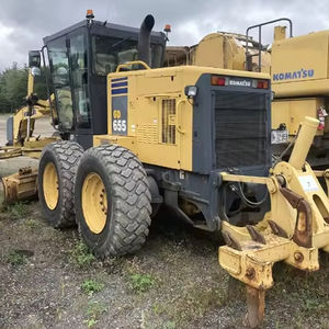 Famous Brand komatsu GD655 Small Motor Grader with Rear <b>Ripper</b> - Product Image 1