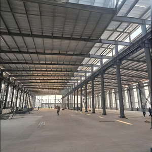 ערכות בנייה ממתכת להרכבה מהירה עבור מחסנים וסדנאות, מבנה פלדה תעשייתי חסכוני - Product Image 4