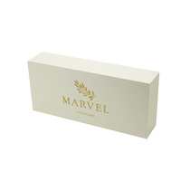 Boîte en papier biodégradable pour chocolat et sucre, avec couvercle et base, couleur et taille personnalisées, impression numérique