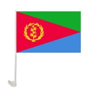 Drapeaux de voiture Afghanistan en gros, haute résistance, 100 % polyester, décoration personnalisée, drapeaux de fenêtre Afghanistan pour voiture