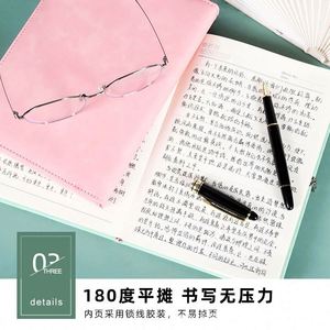 A5 PU Notebook Hardcover High Quality Thickened School Record Diary <b>Gift</b> Box Enterprise Customized LOGO Business <b>Gift</b> - Product Image 5