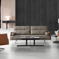 Canapé d'angle moderne, Compact, de qualité, meuble de bureau