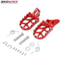 Repose-pieds larges antidérapants en aluminium CNC et acier inoxydable pour Sur Ron Ultra Bee E Dirt Bike – Pièces de rechange améliorées