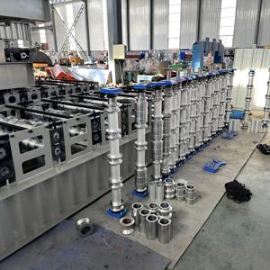 Long Service Life Sheet <b>Tile</b> <b>Making</b> <b>Machinery</b> for Large Warehouse Roof Forming with Tempered Steel Rollers - Product Image 1