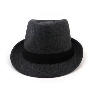 Ferrecci Men's Wool Classic Lined Godfather Fedora Hat Many Colors - Product Image 3