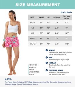 Short de bain Strech 4 voies personnalisé Short de plage Short de plage Short de <span class=keywords><strong>surf</strong></span> à séchage rapide Short de <span class=keywords><strong>surf</strong></span> pour filles Vente en gros personnalisé Boardshorts pour femmes - Product Image 6