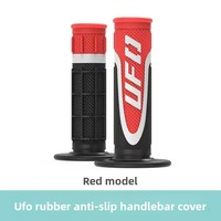 Poignées de guidon antidérapantes UF0 tricolores modifiées pour moto, diamètre 24 mm/22 mm, ajustement universel pour véhicules tout-terrain, fabriquées en Chine