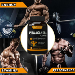 Cápsulas de Extracto de Raíz de Ashwagandha OEM ASAP, Suplementos Herbales Energéticos, Ashwaganda Ksm-66, Cápsulas de Ashwagandha Orgánica - Product Image 3