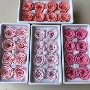 Rosa Preservada Hecha a Mano en Yunnan, 4-5 cm, Conservación en Glicerina, Larga Duración (3-5 Años), para el Día de la Madre, Navidad - Product Image 1