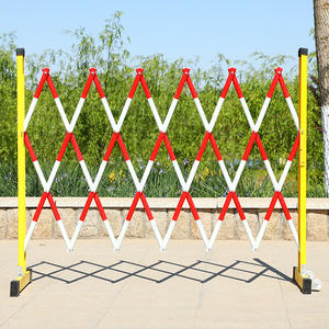 In fibra di vetro rinforzata barriera di isolamento di plastica mobile telescopica potenza costruzione Strada recinzione - Product Image 1
