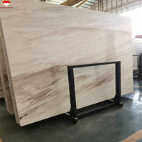 Marbre Blanc Eurasien Poli Découpé sur Mesure Grandes Dalles Intérieur/Extérieur pour Appartements, Hôtels, Revêtements de Sol, Escaliers – Moderne, Durable, Étanche