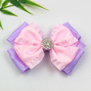 New <strong>Spring</strong>/Summer Children'S Hair Bow Clip Diamond <strong>Duck</strong> Beak Clip Female Bangs Clip Hair Accessories - Product Image 5
