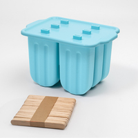 Ensemble de moules à sucettes glacées en silicone réutilisables sans BPA, pour la fabrication de glaces maison, démoulage facile, outils de desserts DIY, compatibles congélateur et lave-vaisselle