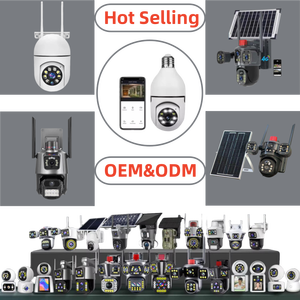 Caméra solaire WiFi 4G triple objectif V360 360 ° vue panoramique AI alerte de mouvement Audio bidirectionnel IP66 système de sécurité extérieur - Product Image 4