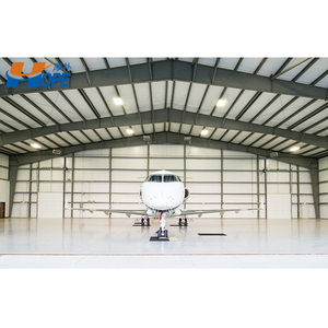 Hangar préfabriqué modulaire pour hélicoptères bon marché <span class=keywords><strong>Portail</strong></span> d'avion Bâtiment à structure en acier Cadre d'entrepôt Hangar d'avion pour la maison - Product Image 2
