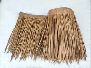 Robuste HDPE-Kunststoff-dekorative Strand-Tiki-Dach-Strohhalm rollen Hitze beständige synthetische Stroh für Hotel anwendungen - Product Image 6