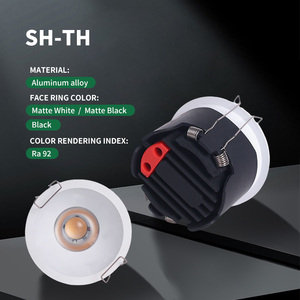 Luminaria <span class=keywords><strong>LED</strong></span> Empotrable de Techo Minimalista de Alta Calidad con Certificación CE, 10W, Aluminio, Alto CRI Ra92 - Product Image 1